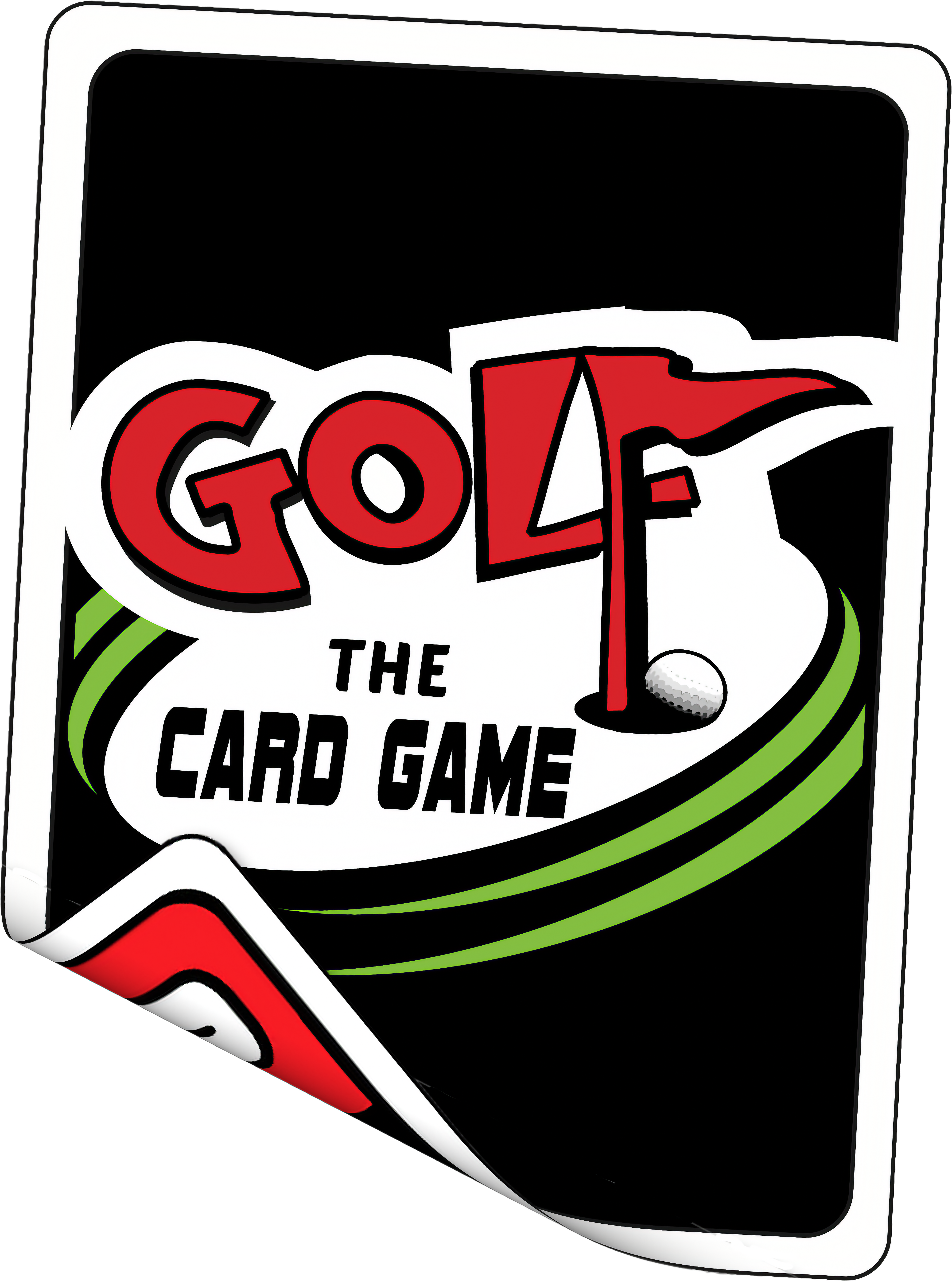 Peeling a card back to peek at it
