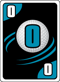 Golf card, worth zero